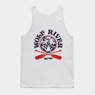 Retro Vintage Wolf River Rafting Tank Top